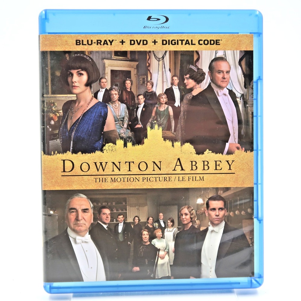 Downton Abbey The Motion Picture Blu-ray DVD 2019 Hugh Bonneville Maggie Smith
